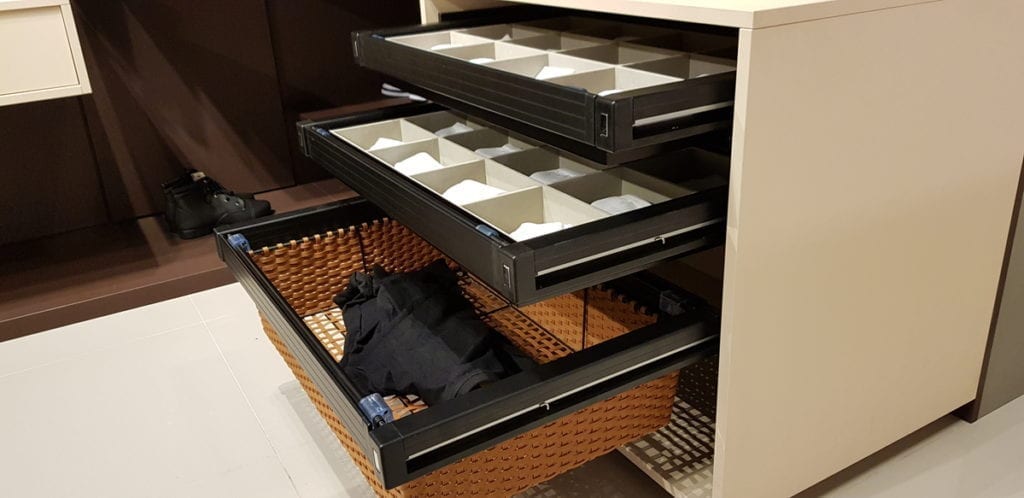 organização de armário