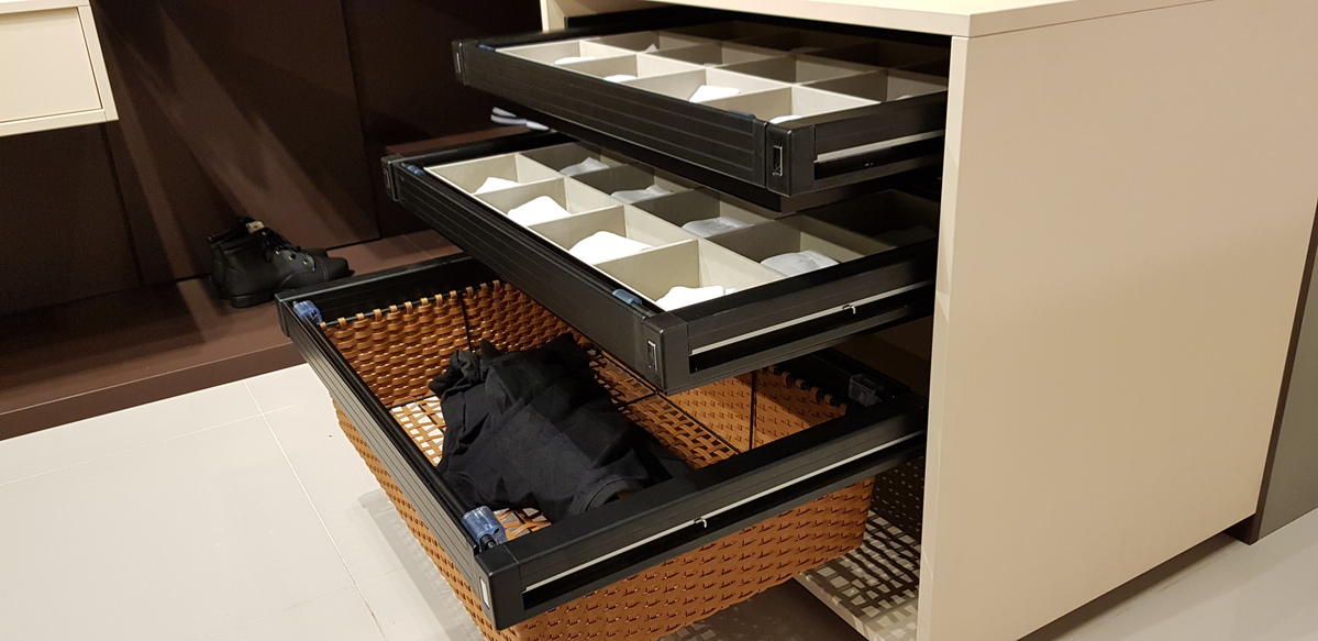 organização de armário