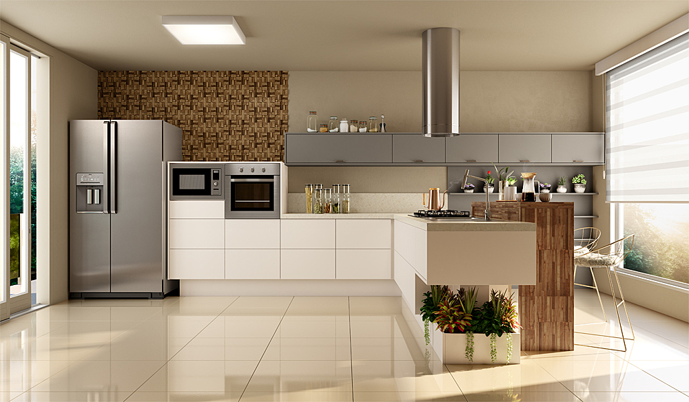 armários para área gourmet