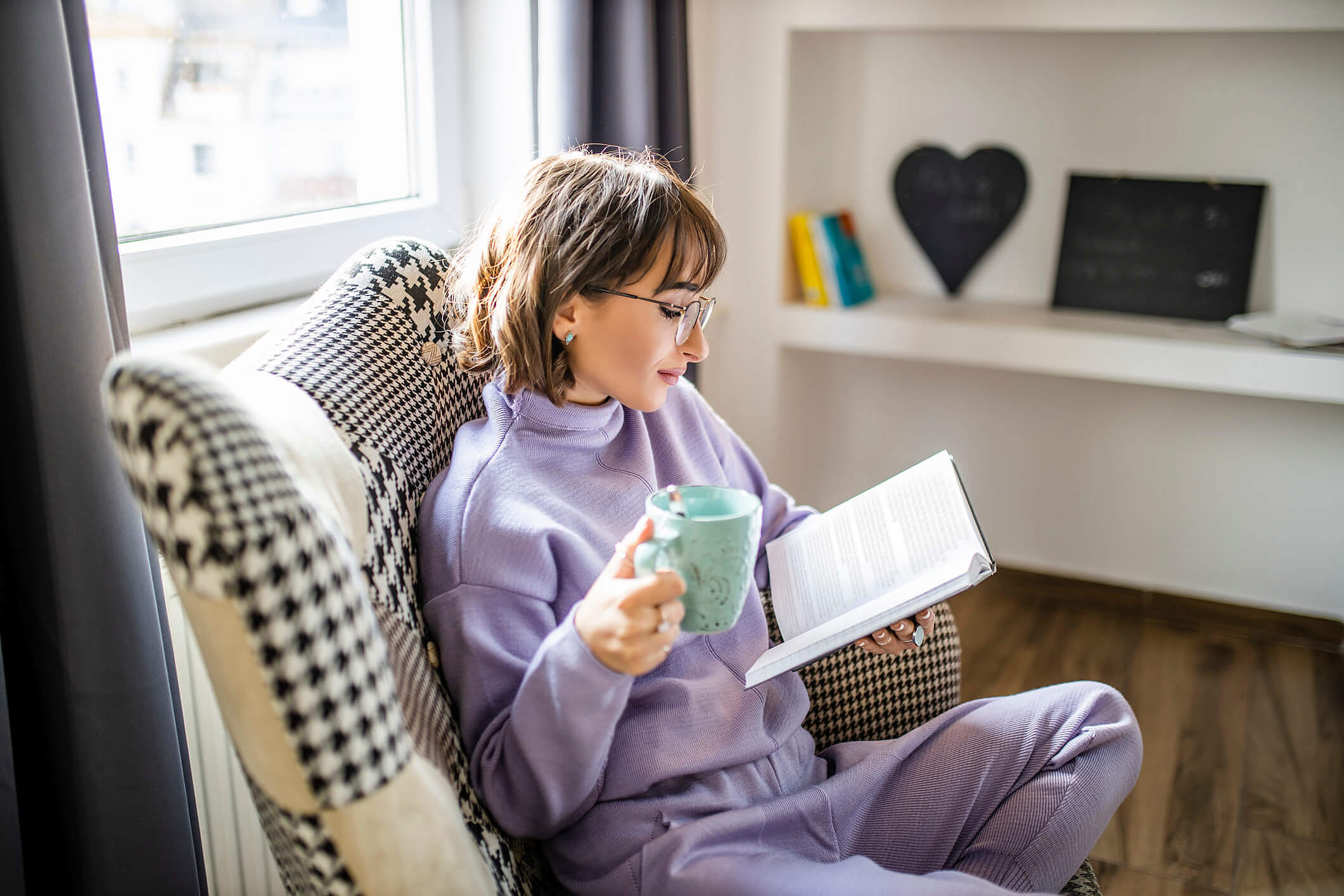 decoração do cantinho da leitura