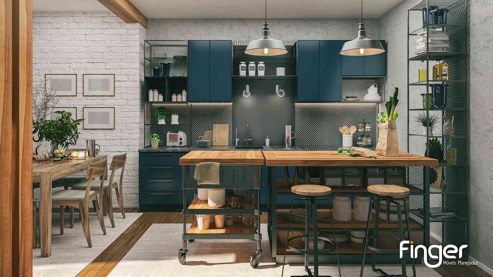 cozinha industrial pequena